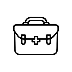 Icon of a doctorchest / first aid kit