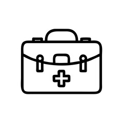 Icon of a doctorchest / first aid kit