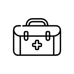Icon of a doctorchest / first aid kit