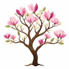 tree with pink hearts