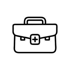 Icon of a doctorchest / first aid kit