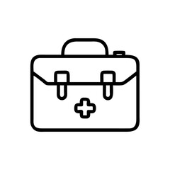 Icon of a doctorchest / first aid kit