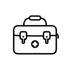 Icon of a doctorchest / first aid kit