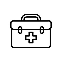 Icon of a doctorchest / first aid kit