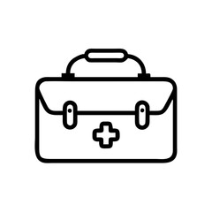 Icon of a doctorchest / first aid kit