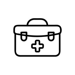 Icon of a doctorchest / first aid kit