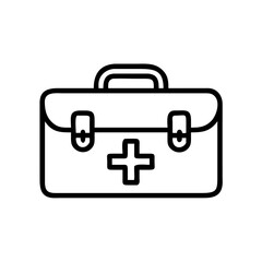 Icon of a doctorchest / first aid kit