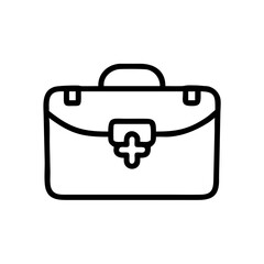 Icon of a doctorchest / first aid kit