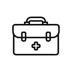 Icon of a doctorchest / first aid kit