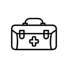 Icon of a doctorchest / first aid kit