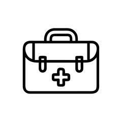Icon of a doctorchest / first aid kit