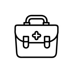 Icon of a doctorchest / first aid kit
