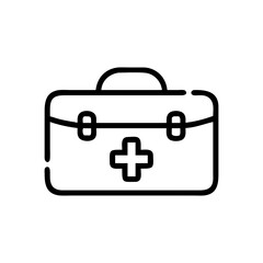 Icon of a doctorchest / first aid kit