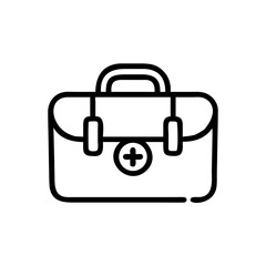 Icon of a doctorchest / first aid kit