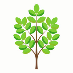 green tree vector