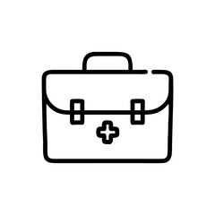 Icon of a doctorchest / first aid kit