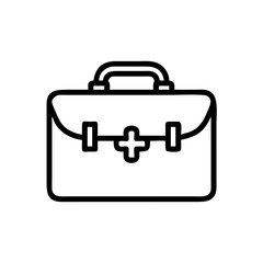 Icon of a doctorchest / first aid kit