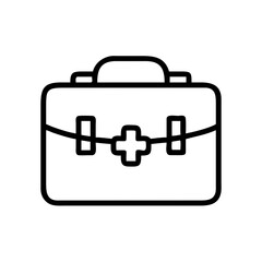 Icon of a doctorchest / first aid kit