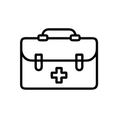 Icon of a doctorchest / first aid kit