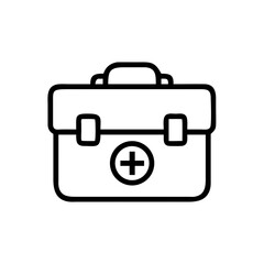 Icon of a doctorchest / first aid kit