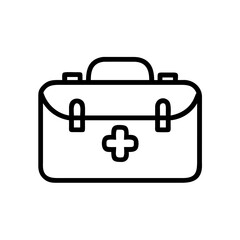 Icon of a doctorchest / first aid kit