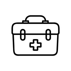 Icon of a doctorchest / first aid kit