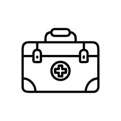Icon of a doctorchest / first aid kit