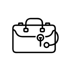 Icon of a doctorchest / first aid kit