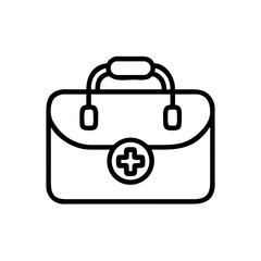 Icon of a doctorchest / first aid kit