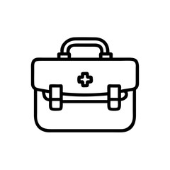 Icon of a doctorchest / first aid kit