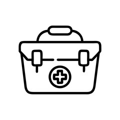 Icon of a doctorchest / first aid kit