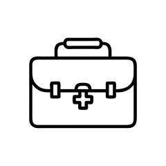 Icon of a doctorchest / first aid kit