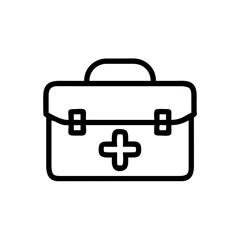 Icon of a doctorchest / first aid kit
