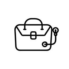 Icon of a doctorchest / first aid kit