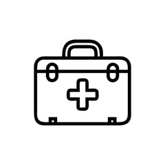 Icon of a doctorchest / first aid kit