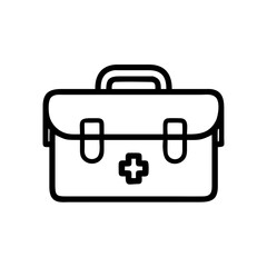 Icon of a doctorchest / first aid kit