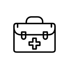 Icon of a doctorchest / first aid kit