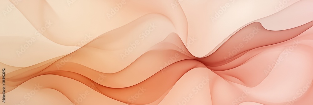 Poster Modern abstract background featuring seamless gradient transitions between cool and warm hues with a minimalist design for creative projects