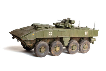 Fototapeta premium Scale model of old vehicle