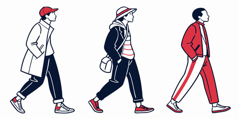 Stylish Cartoon Men Street Style Fashion Outfits