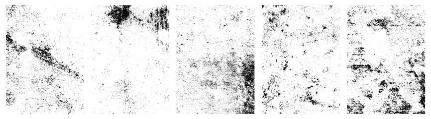wall texture grunge set. Cement, concrete, plaster wall. Vintage grunge vector backgrounds for graphics designer.Simply Place illustration over any Object to Create grungy Effect.