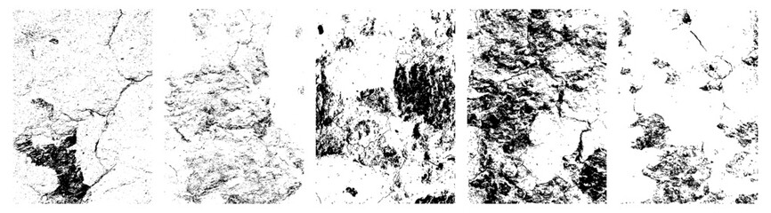 wall texture grunge set. Cement, concrete, plaster wall. Vintage grunge vector backgrounds for graphics designer.Simply Place illustration over any Object to Create grungy Effect.