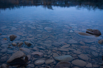 reflection in the water