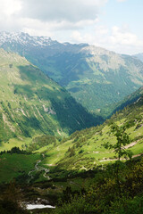 Naklejka premium The Hintersteiner valley, Bad Hindelang, Germany