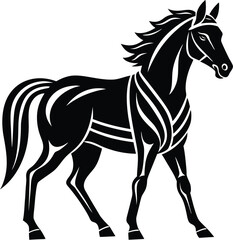 Belmont stakes horse silhouette vector designs 6