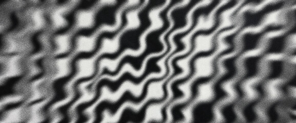 Textured black velvet waves in monochrome tones flowing over a noise-filled gradient background with elegant curves