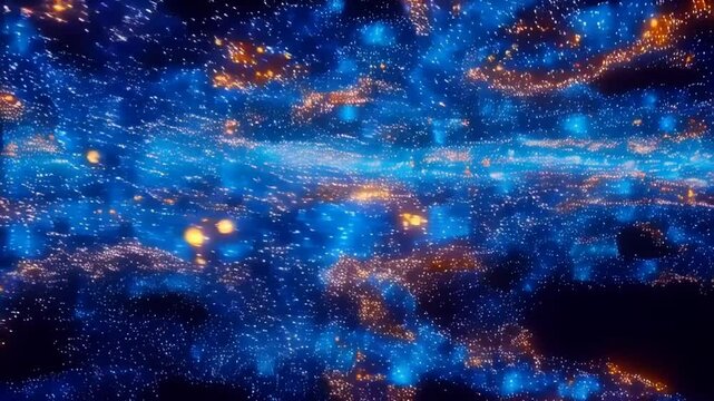 A stunning visualization of the vast cosmos filled with countless stars, galaxies, and celestial wonders. The image evokes a sense of wonder and awe