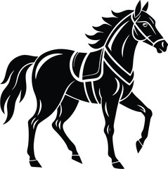 Belmont stakes horse silhouette vector designs 7