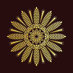 Mandala, Wall-mat, Bed-sheet ,Wedding card, Interior