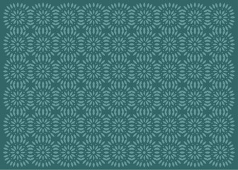 seamless pattern with floral pattern vector